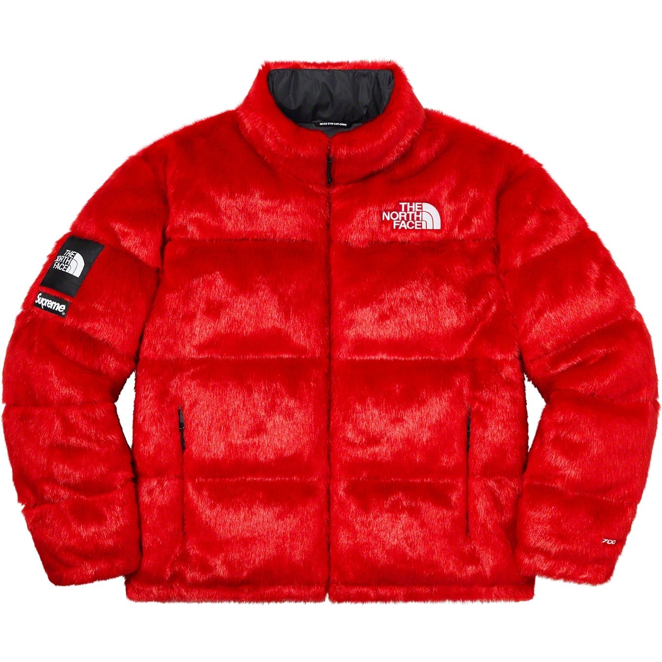 Supreme®/The North Face® Faux Fur Nuptse Jacket view 2